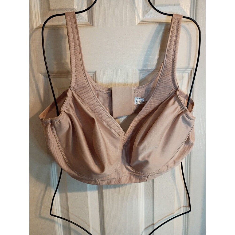 Glamorise Wireless Push Up Bra Beige 44 B